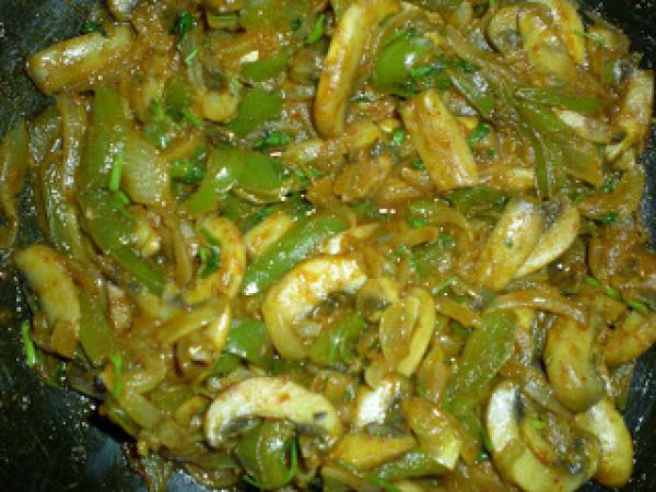 Recipe Mushroom kati roll (my version)